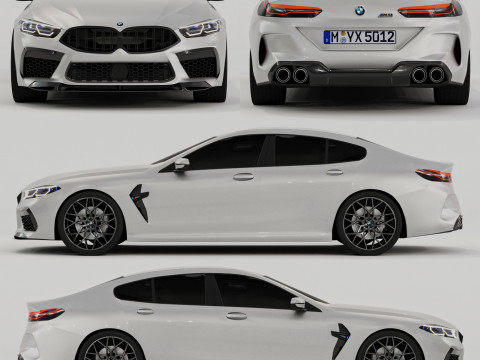 M8 Competition Corona Vray 3D 模型