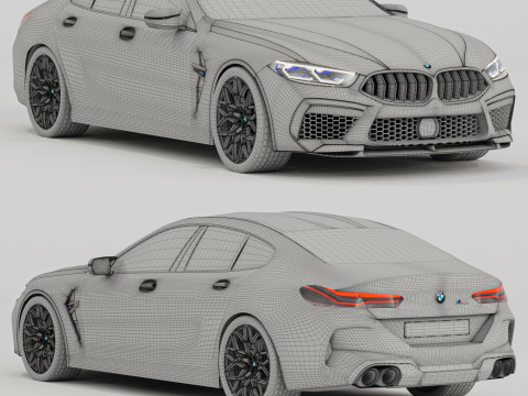 M8 Competition Corona Vray 3D 模型