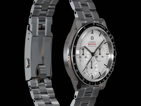 Omega Speedmaster 3861 3D Model