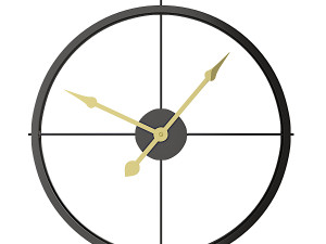 Nordic Style Wall Clock 3D 模型