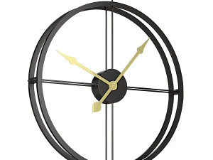 Nordic Style Wall Clock 3D Model
