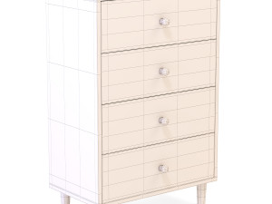 Drawers Cabinet 3D Model
