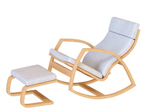 Fotel bujany Model 3D