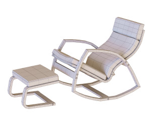 Rocking Chair 3D 모델