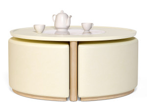 Round Coffee Table 3D Model