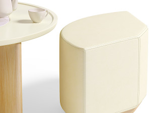 Round Coffee Table 3D Model