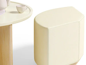 Round Coffee Table 3D Model