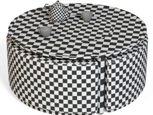 Round Coffee Table 3D Model