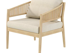 Cadeira ao ar livre SIMPLIHOME Modelo 3D