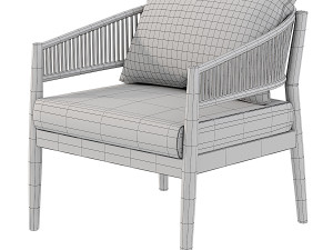 SIMPLIHOME Outdoor Chair Modèle 3D