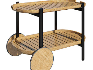 MATEO Drinks trolley By SNOC 3D Model