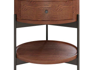 Warren Round Nightstand 3D Model