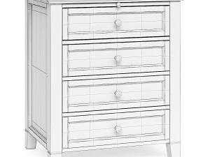 Hudson Nightstand 3D Model