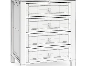 Hudson Nightstand 3D Model