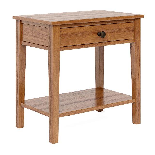 Prescott Nightstand 3D Model .c4d .max .obj .3ds .fbx .stl .blend 