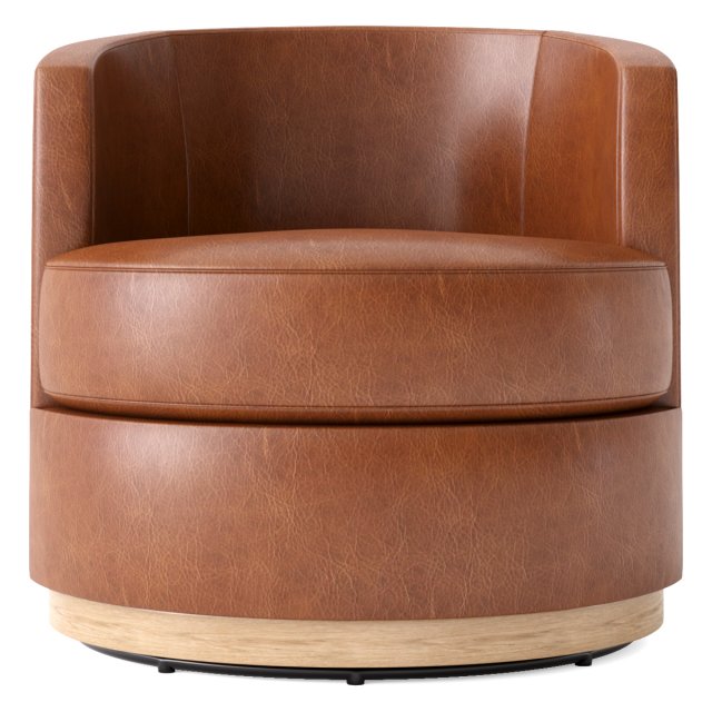Balboa upholstered store swivel armchair