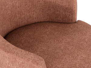 Balboa Upholstered Swivel Armchair Model 3D
