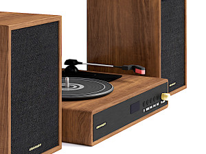 Crosley Alto Turntable Shelf System 3D Модель
