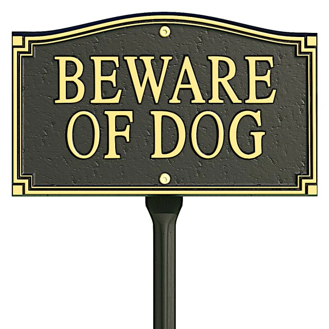 Uważaj na znak psa Model 3D .c4d .max .obj .3ds .fbx .stl .blend 