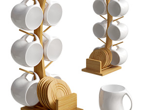 Alda Mug Rack Modelo 3D