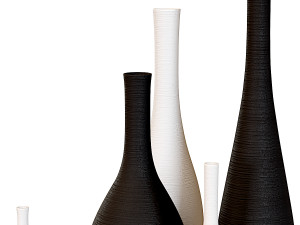 Maenas Artistic Vase Set 3Dモデル