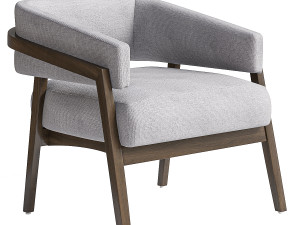 Altra Upholstered Armchair 3D Model