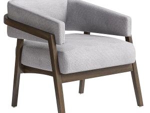 Altra Upholstered Armchair 3D Model