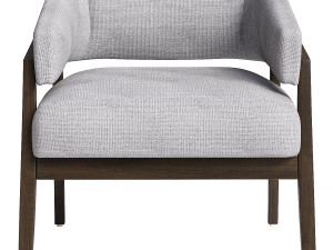 Altra Upholstered Armchair 3D Model