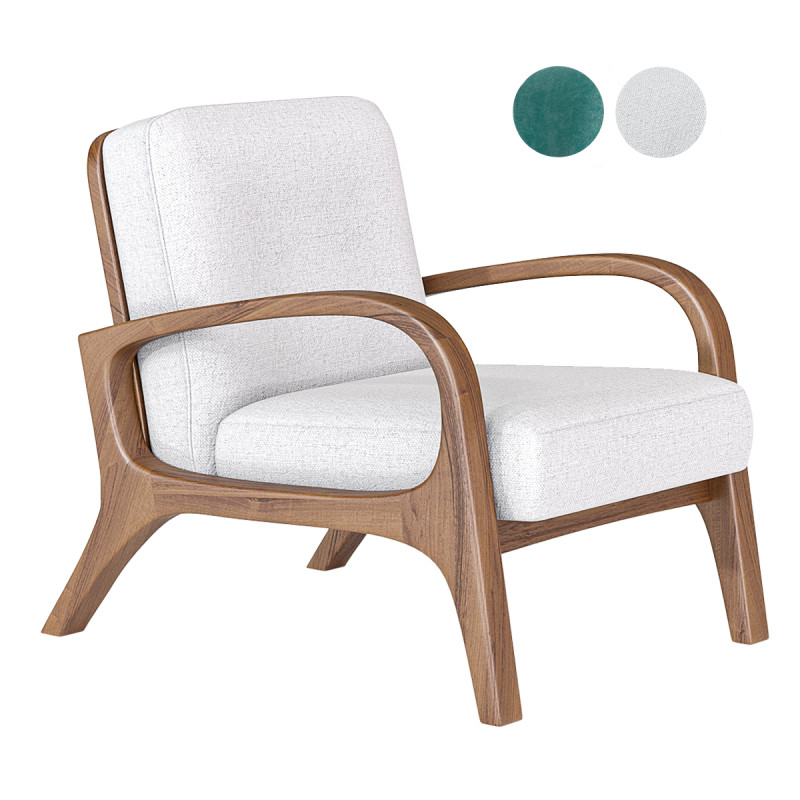 Stylish chair in American retro style 3D-Modell .c4d .max .obj .3ds .fbx .stl .blend 