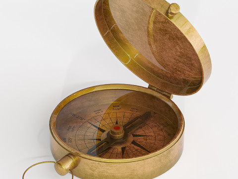Compass 3D Model