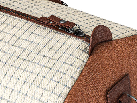 Luxury Bag With Handles 3D Модель