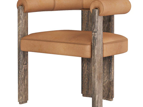 다이닝 체어 3D 모델