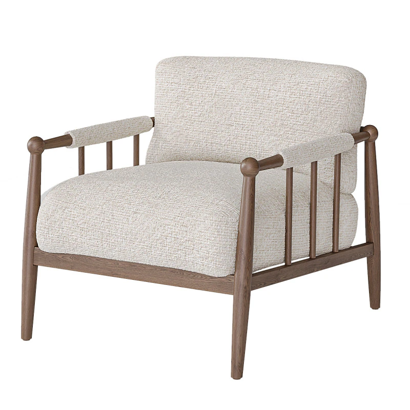 Wsp&oacute;łczesne krzesło Model 3D .c4d .max .obj .3ds .fbx .stl .blend 