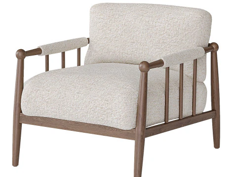 Wsp&oacute;łczesne krzesło Model 3D