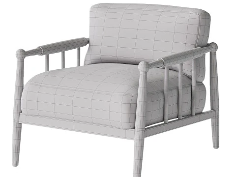 Wsp&oacute;łczesne krzesło Model 3D