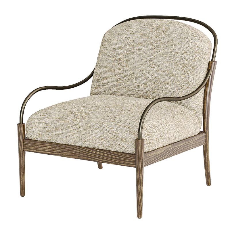 Demi Chair 3D Model .c4d .max .obj .3ds .fbx .stl .blend 
