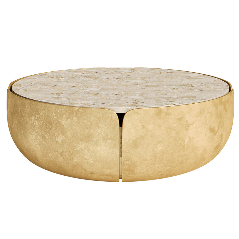 Hana Coffee Table 3D Model .c4d .max .obj .3ds .fbx .stl .blend 