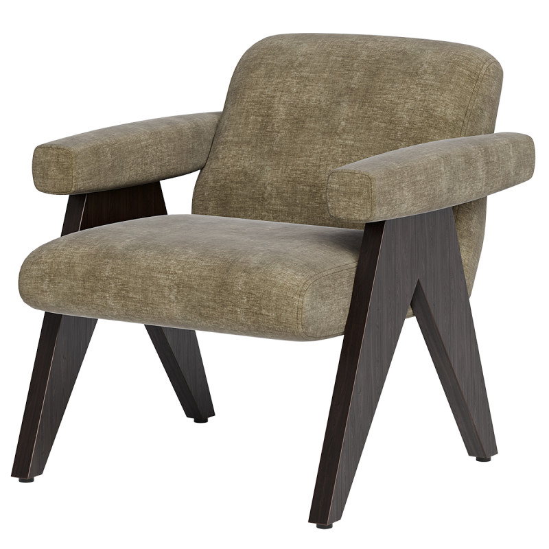 罗德休闲椅 3D 模型 .c4d .max .obj .3ds .fbx .stl .blend 