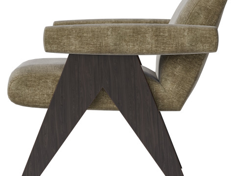 罗德休闲椅 3D 模型