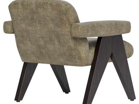 罗德休闲椅 3D 模型