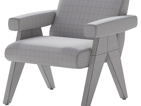 Rhode Lounge Chair 3D Model