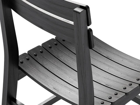 Дора Обеденный Стул 3D Модель