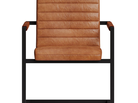 Кожаный письменный стул Сабина 3D Модель