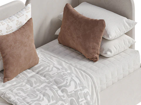 Sofa bed - Moa 3D Model