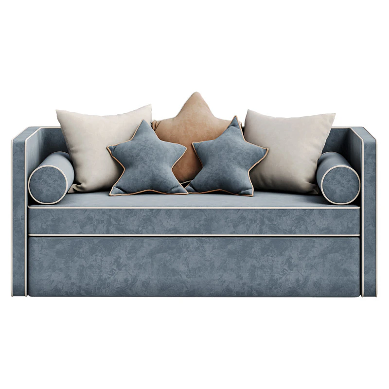 Sofa bed - Nimbus 3D Model .c4d .max .obj .3ds .fbx .stl .blend 