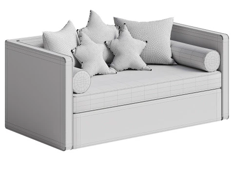 Sofa bed - Nimbus 3D Model