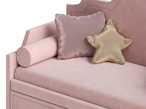 Sofa bed - Emma 3D Model