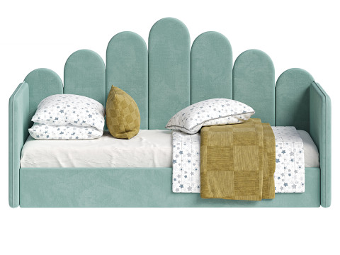 Tempat tidur sofa - Aveline Model 3D