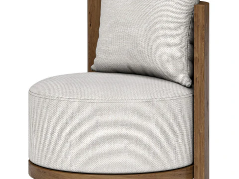 Уличный стул - Рамиро Экрю 3D Модель