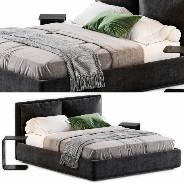 Blend bed byDiotti 3D Model .c4d .max .obj .3ds .fbx .stl .blend 